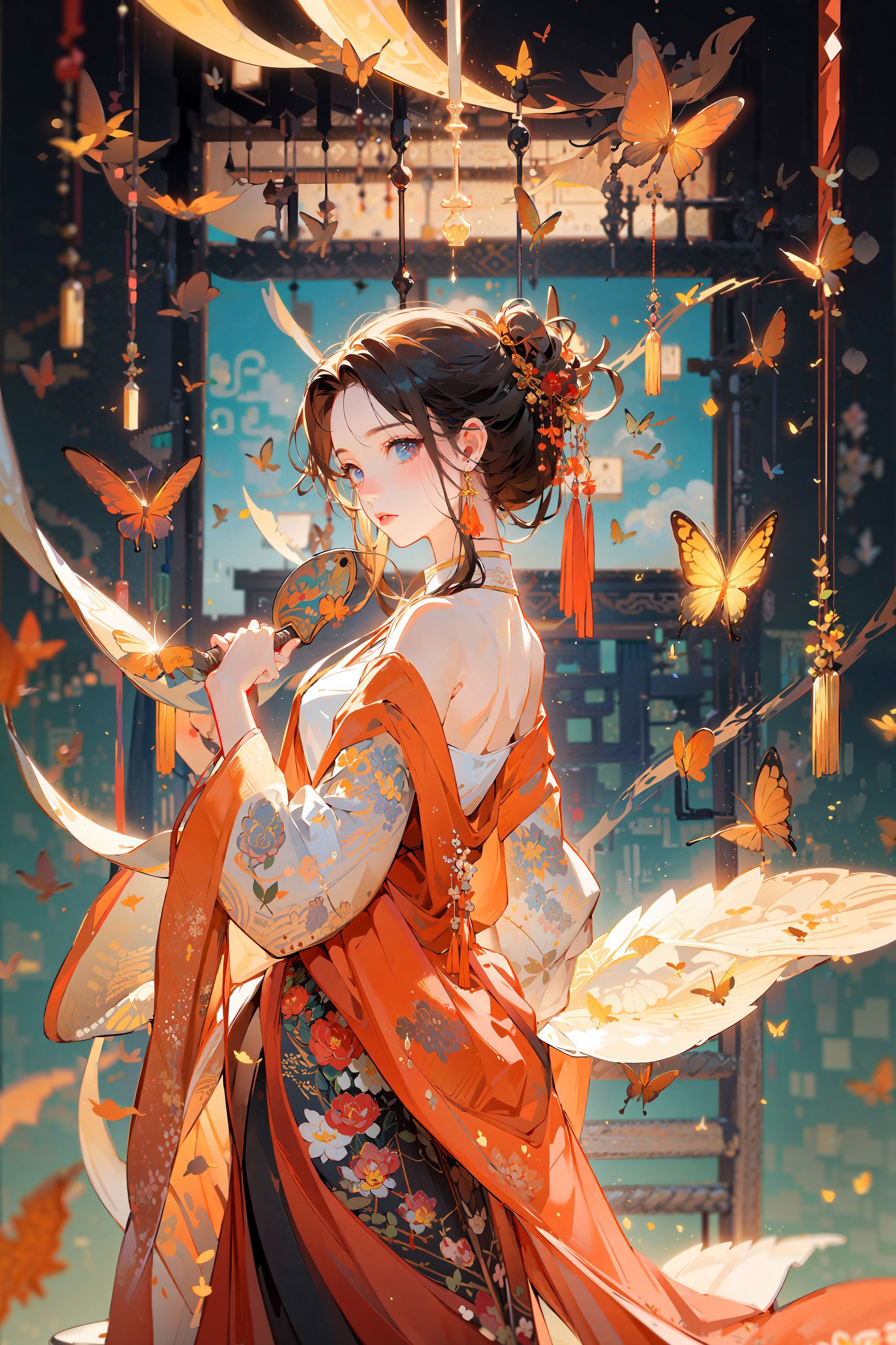 ,(Masterpiece:1.2, high quality), (pixiv:1.4),Gongbi painting of the Song Dynasty
<lora:Chinese style_20230607154437-00001...